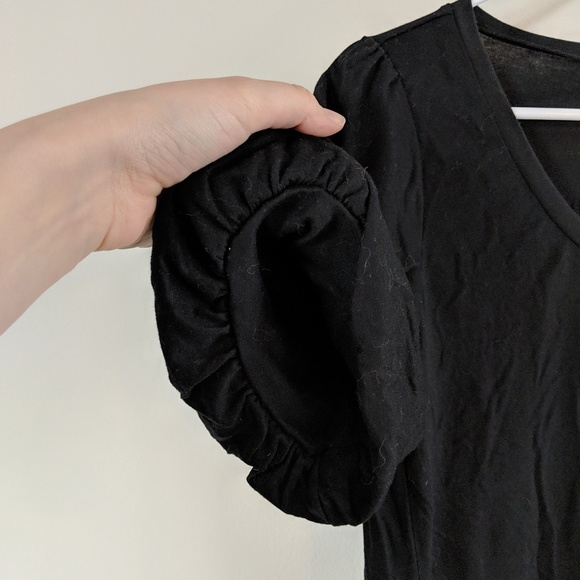 4/$20 Old Navy bubble sleeve top sz M - Picture 3 of 4